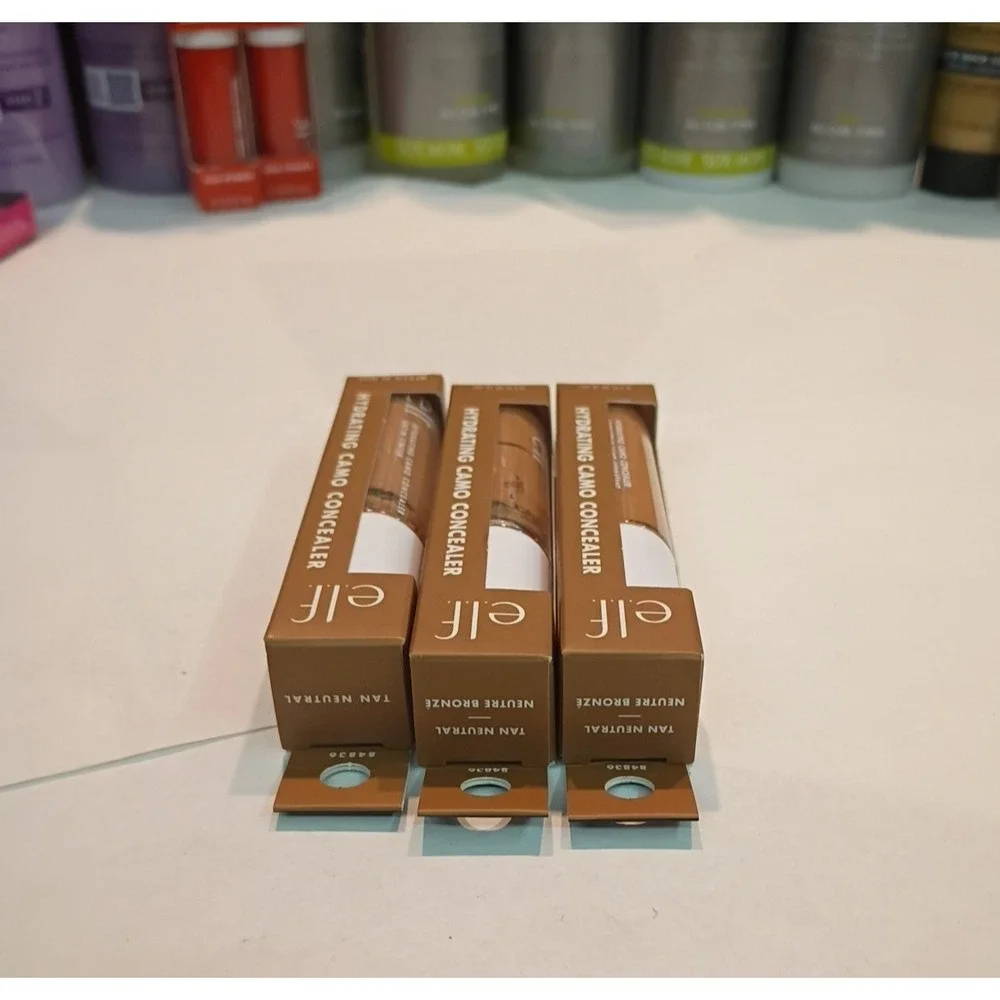 ELF Hydrating Camo Concealer, Tan Neutral -‎ .2fl oz. - 3 Pack